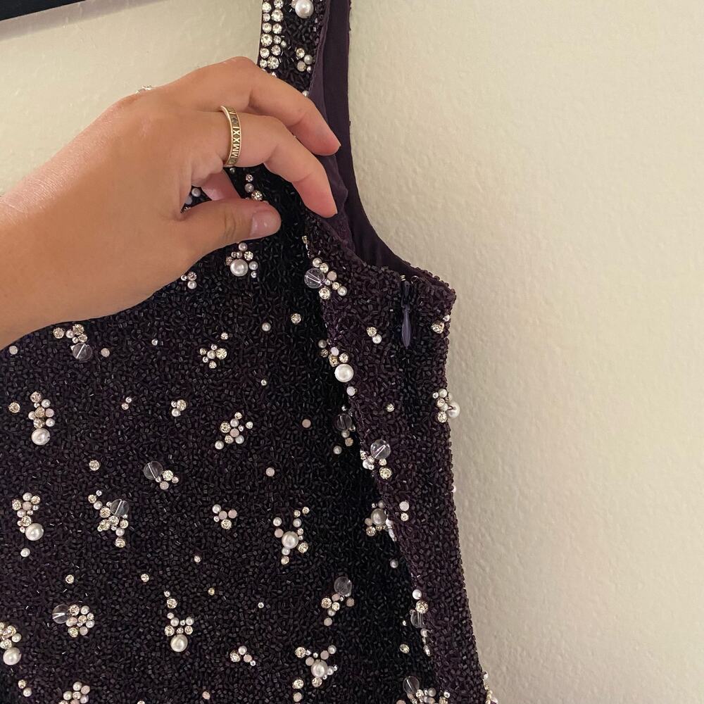 NWT Clio Peppiatt Wren Embellished Mini Dress - Jelly sz XXL - Picture 5 of 12